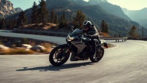 trail braking motorcycle racing