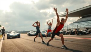 warmup routine racers