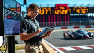 analyzing lap times racing