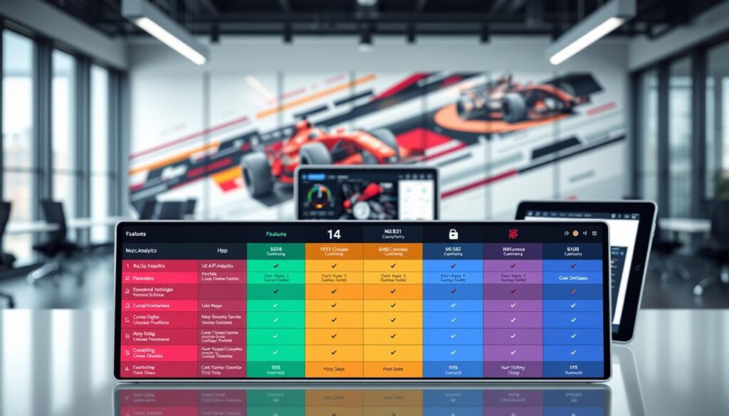 motorsport app comparison table motorsport app comparison table